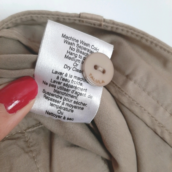 Aritzia Talula Tan Trousers - Picture 7 of 7